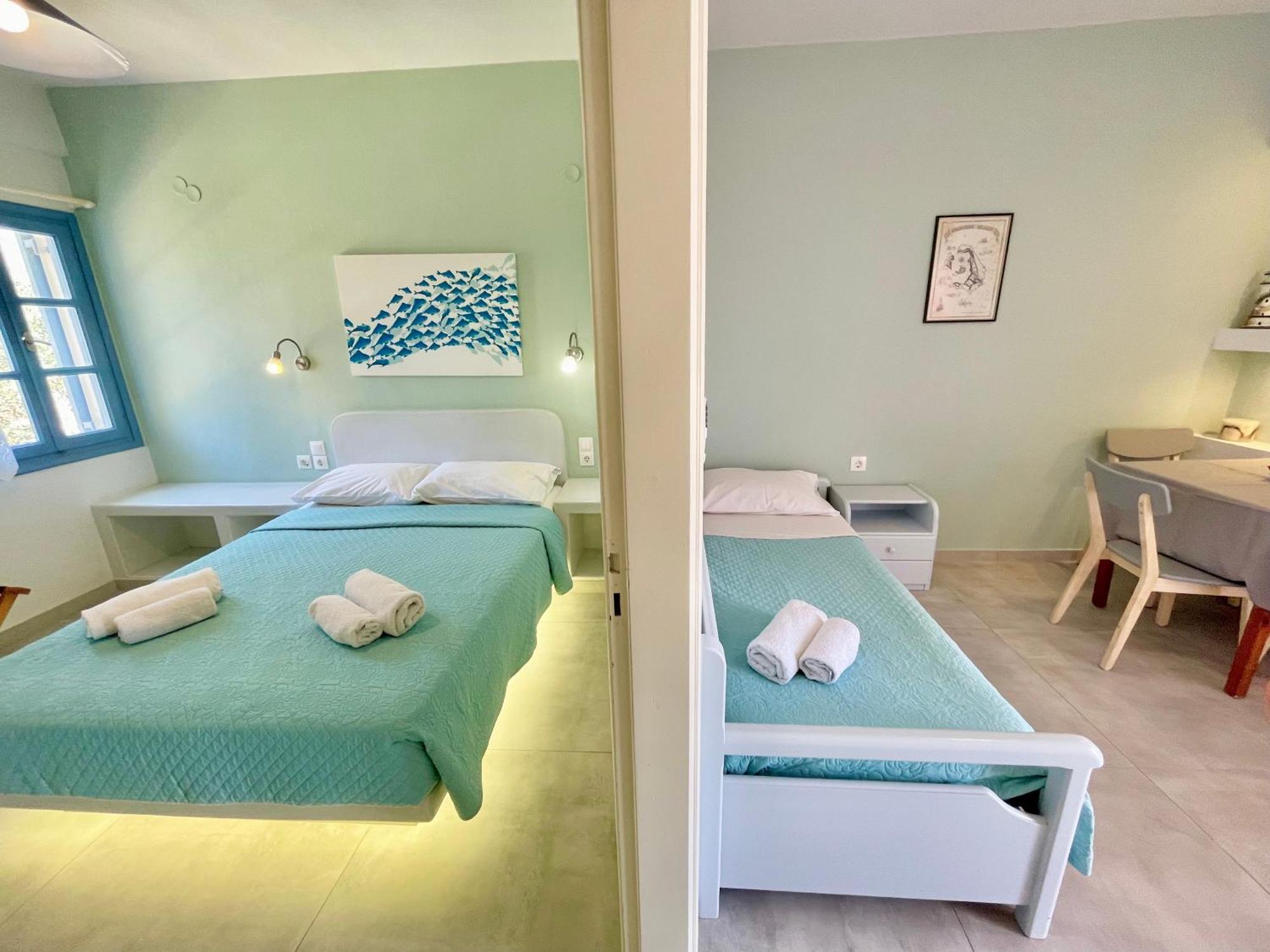 Asterias Mini Coastal Apartments เปริโวลอส ภายนอก รูปภาพ